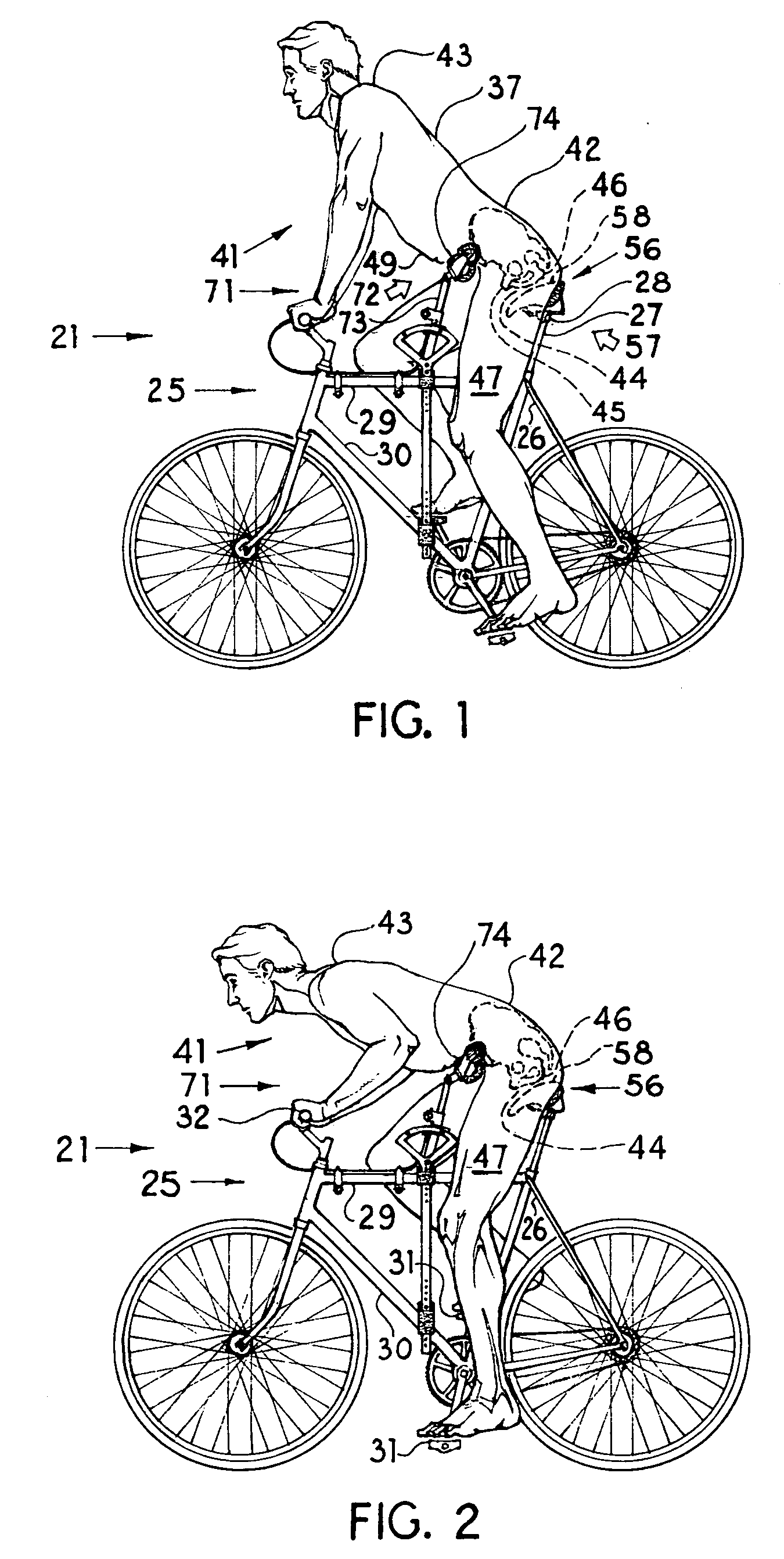 Torso supporting seating system