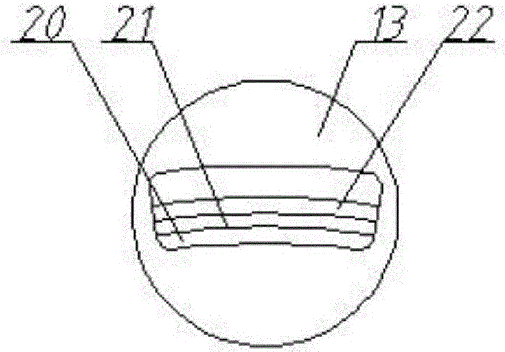 Dynamic radial deformation and dynamic tension monitoring device of deep-well double-broken-line-type multi-layer winding elevator steel wire rope and method thereof