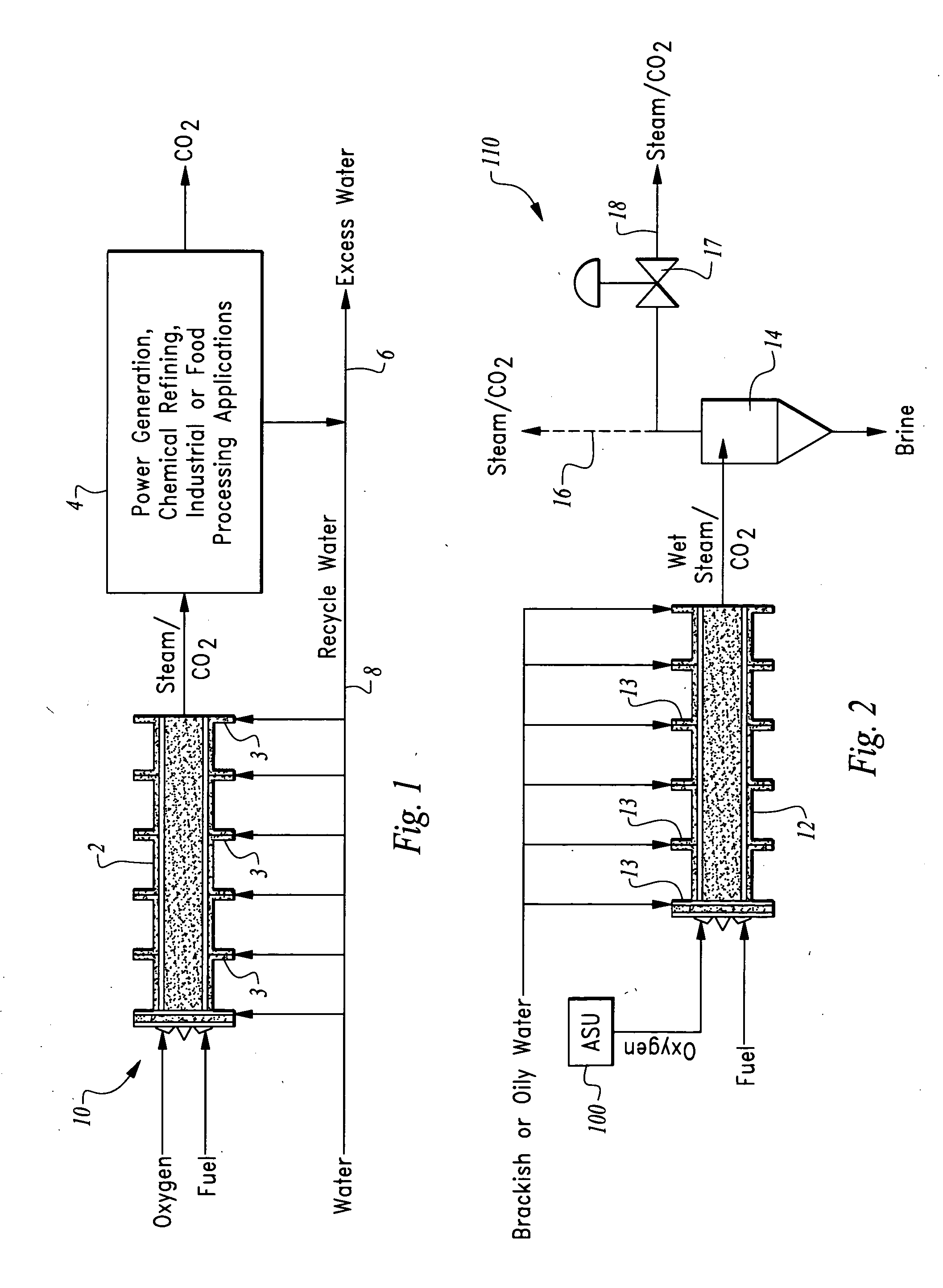 Method of direct steam generation using an oxyfuel combustor