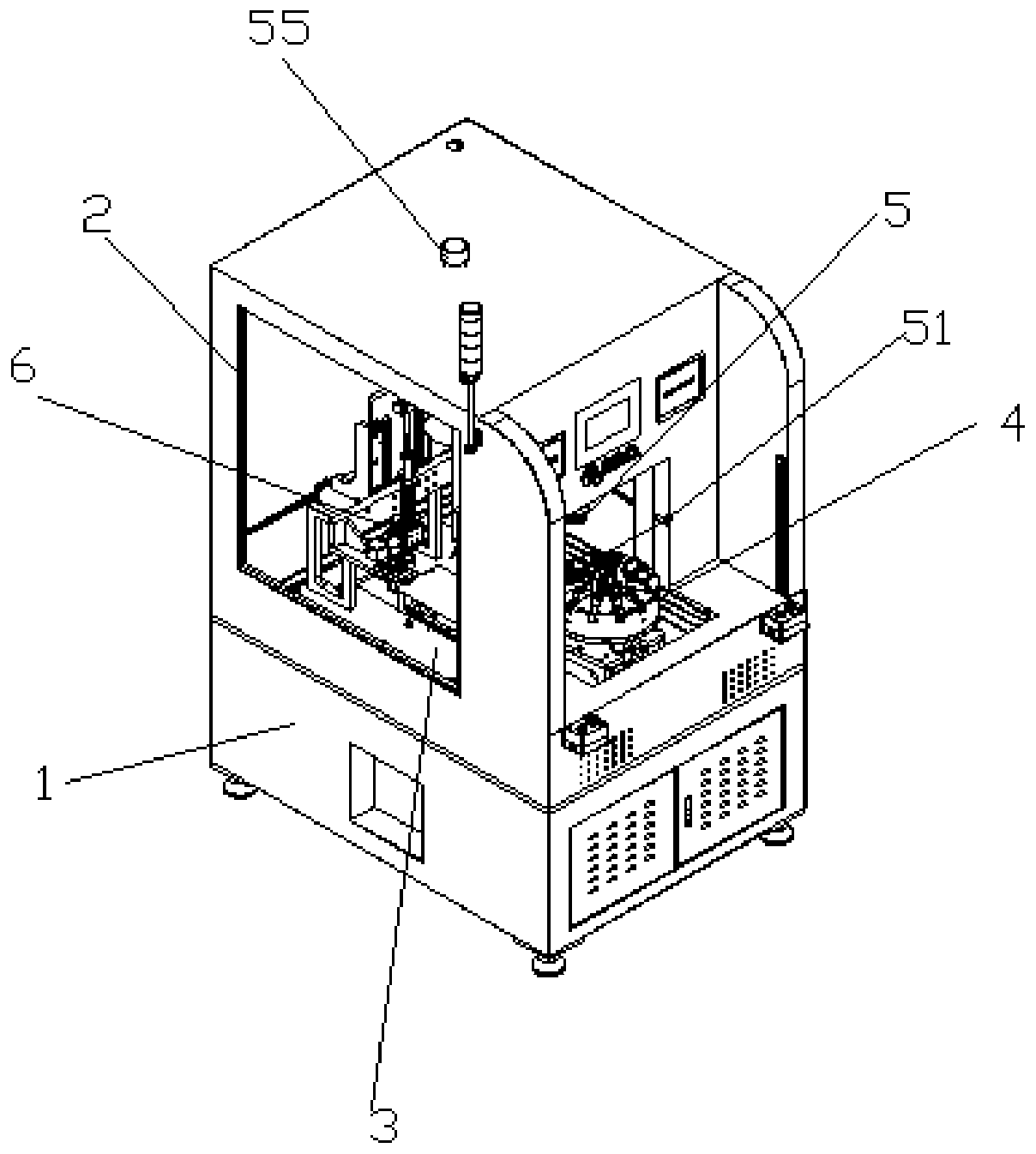 Novel block type circle splicing welding machine for stator iron cores