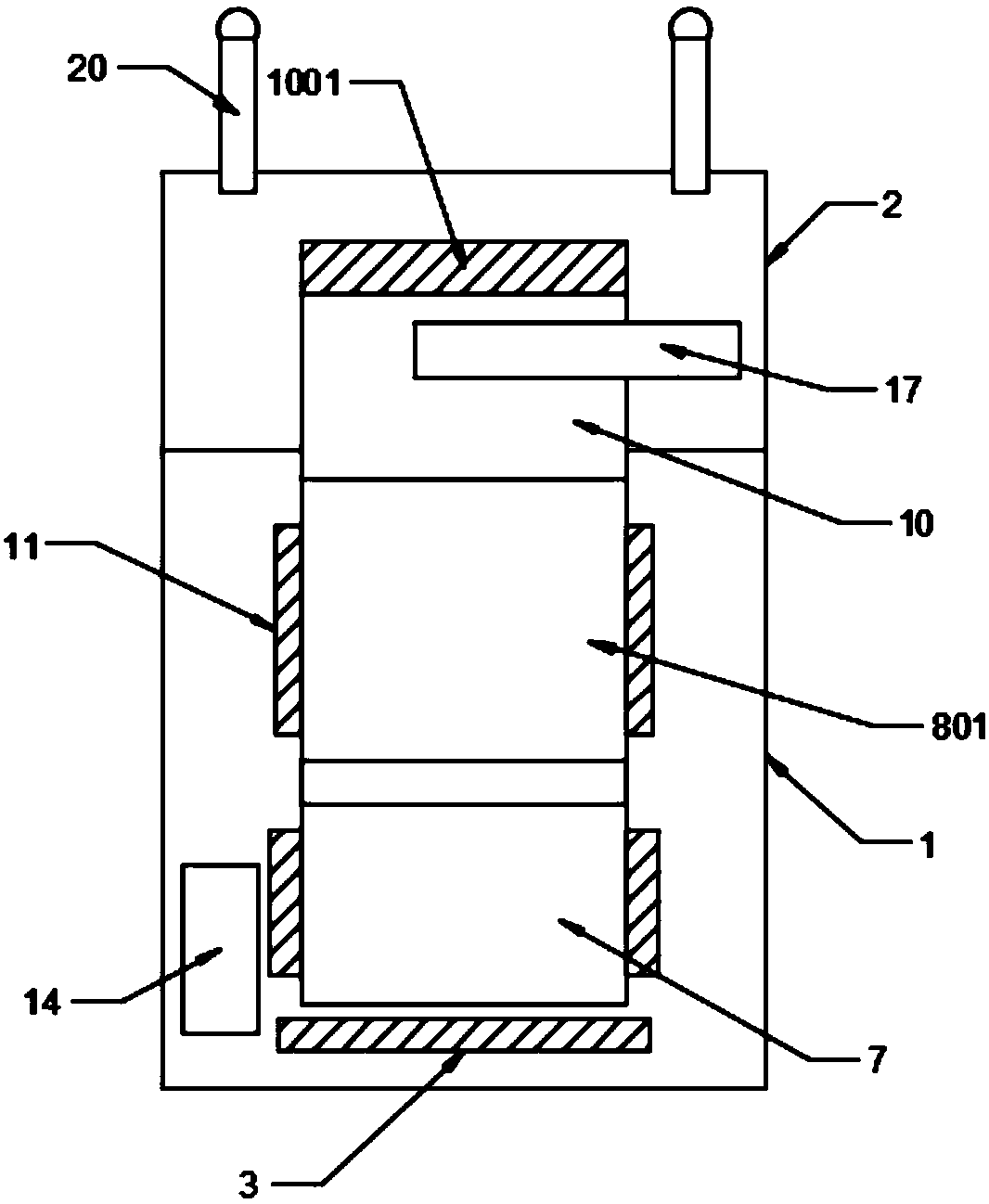 Detachable medical instrument bed for rehabilitation and health care