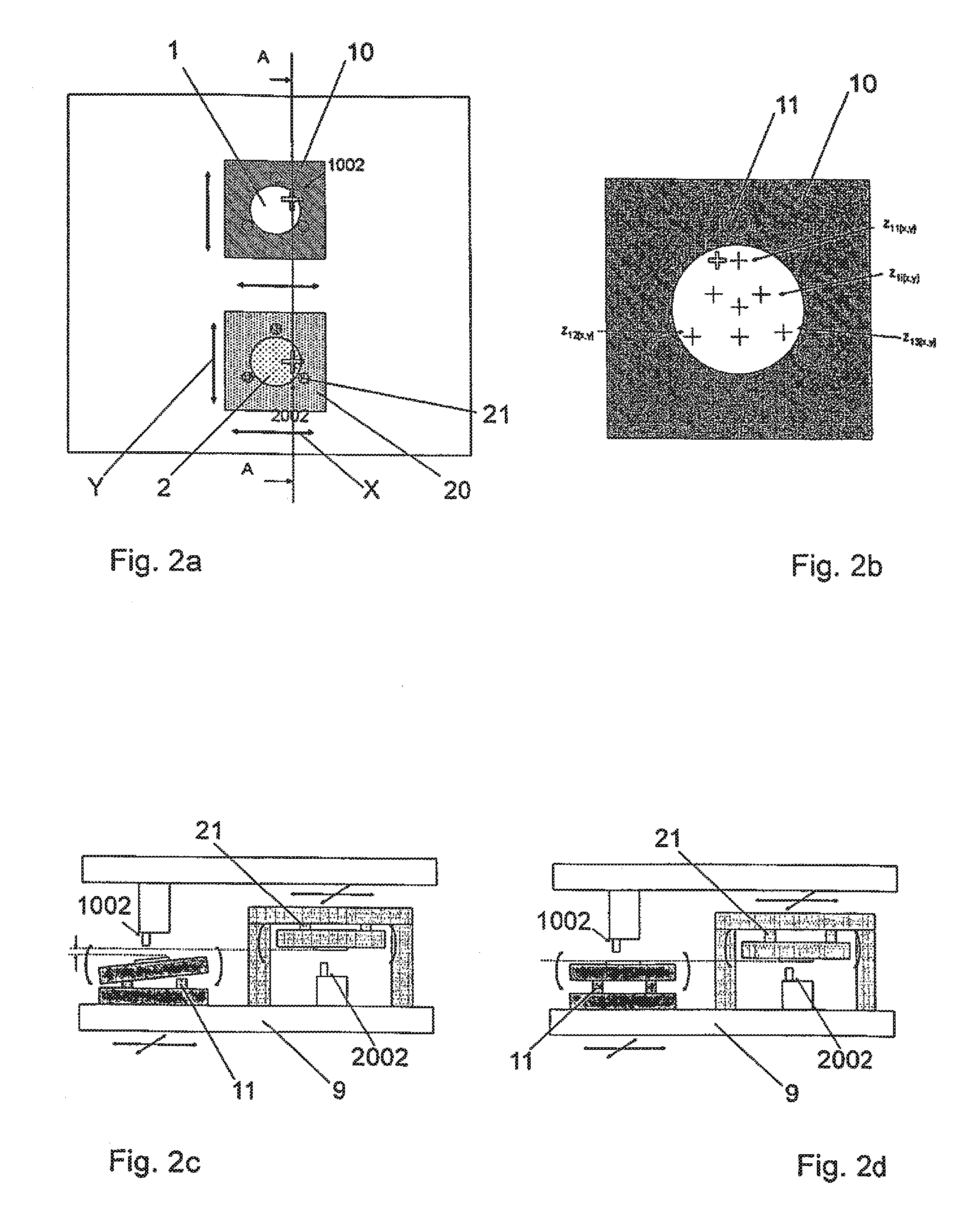 Device for alignment of two substrates