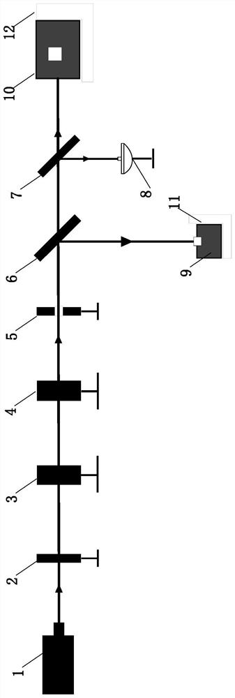 A detector array target calibration method