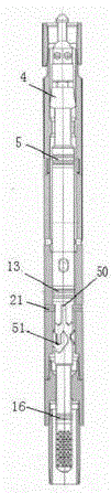 Method and device for reverse circulation production and reverse circulation pump core of hydraulic jet pump