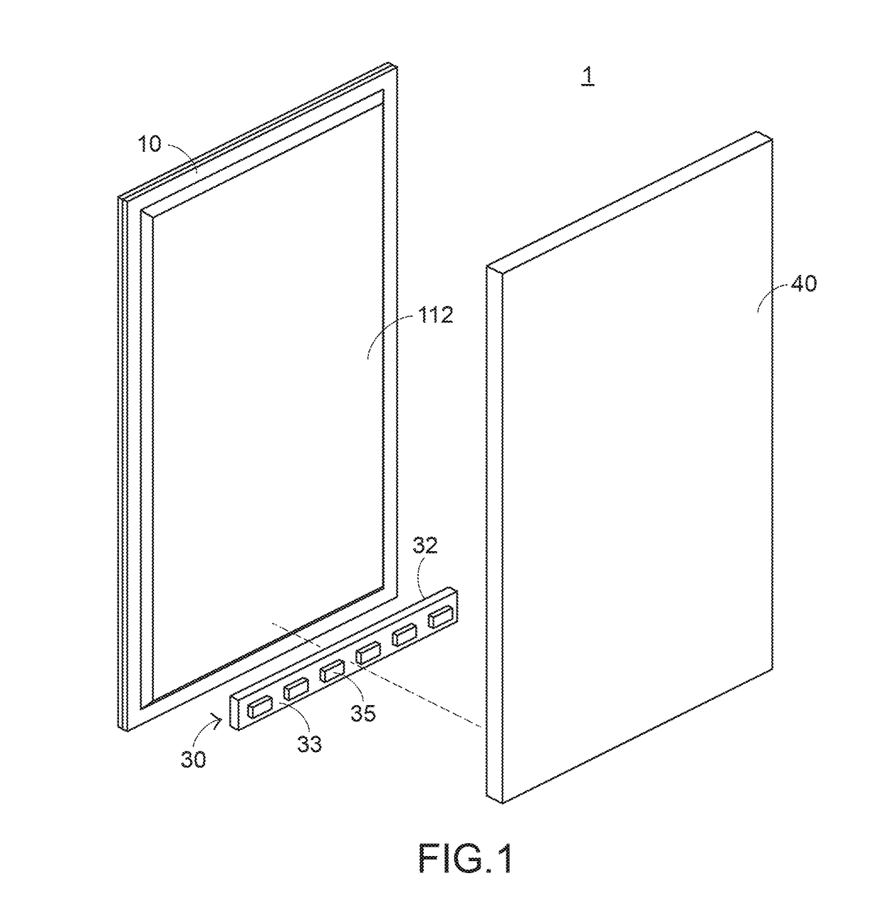 Siphon-type heat dissipation device and display device with same