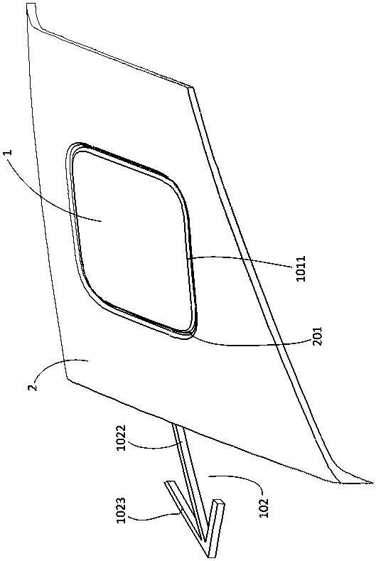 Pressing-opening-type car trailer hook cover