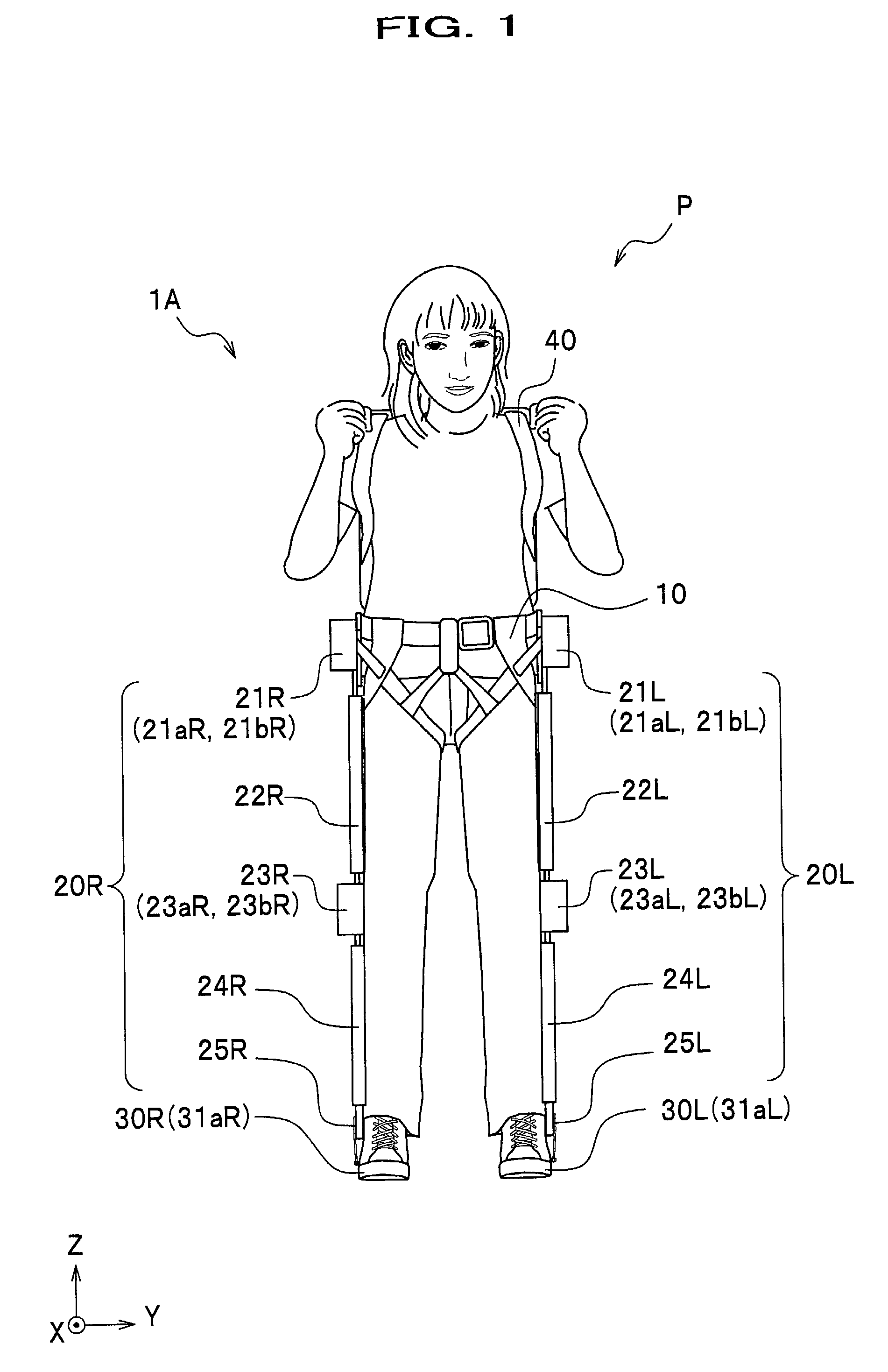 Body weight support device and body weight support program