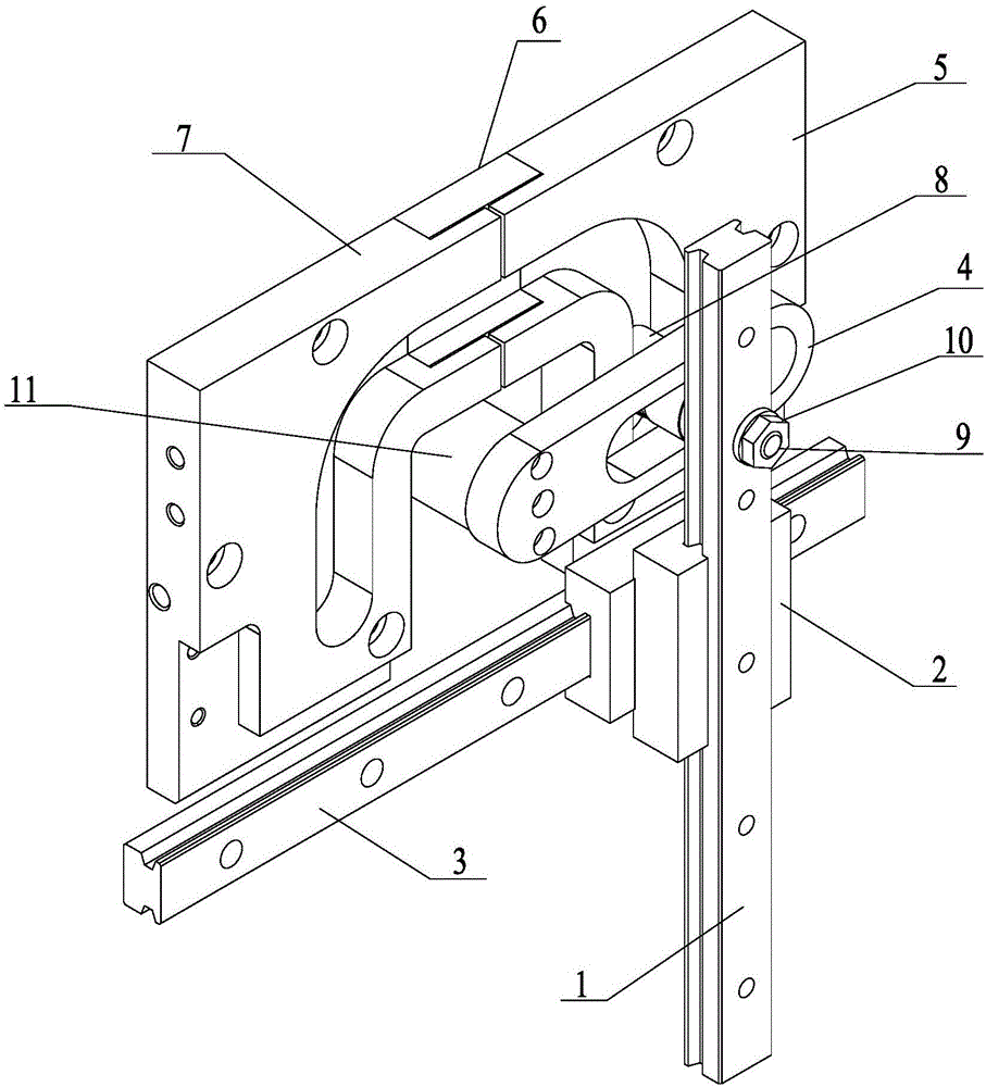 Cam track transferring and carrying mechanism