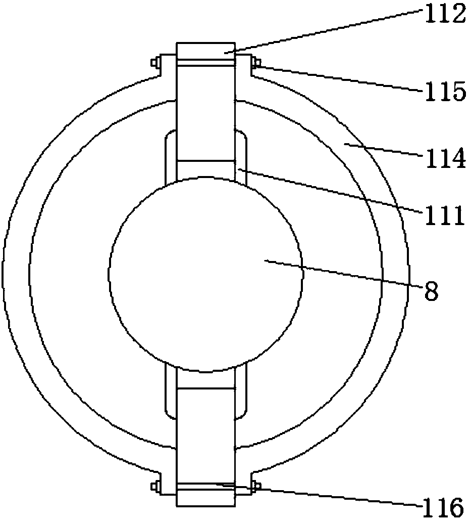 High-quality metal pipe surface treatment device