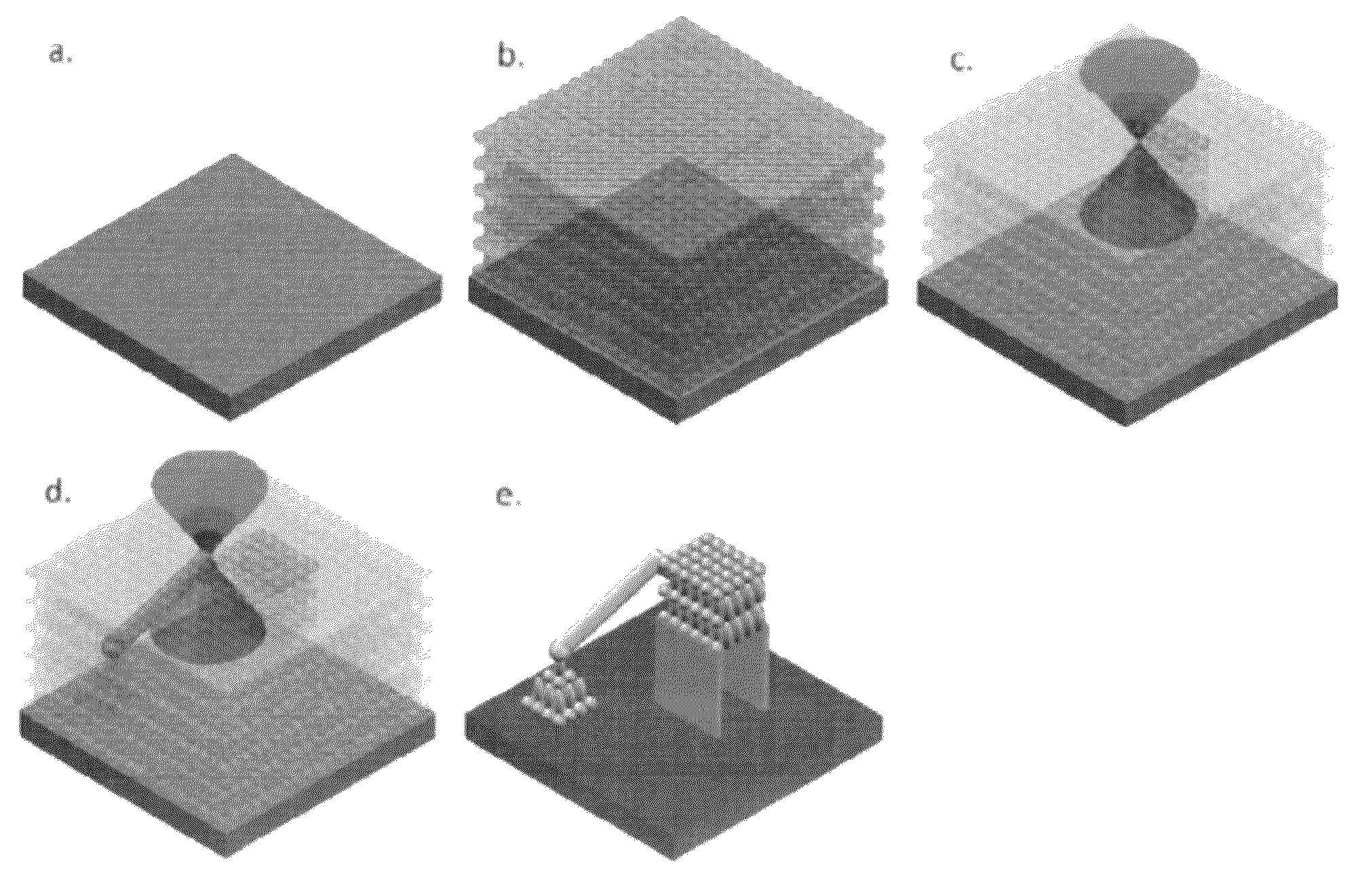 Hybrid lithographic method for fabricating complex multidimensional structures