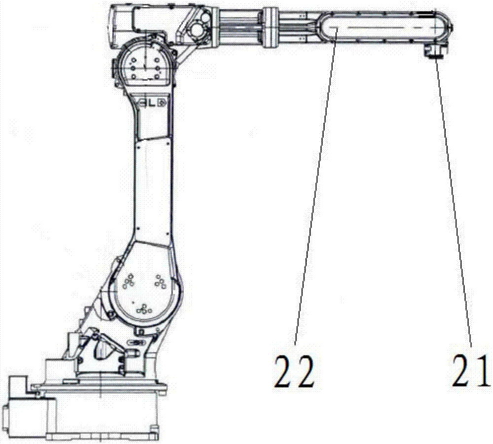 A multi-station robot intelligent welding system for pipe pile end plate