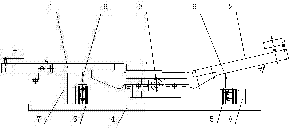 Tool capable of being automatically overturned