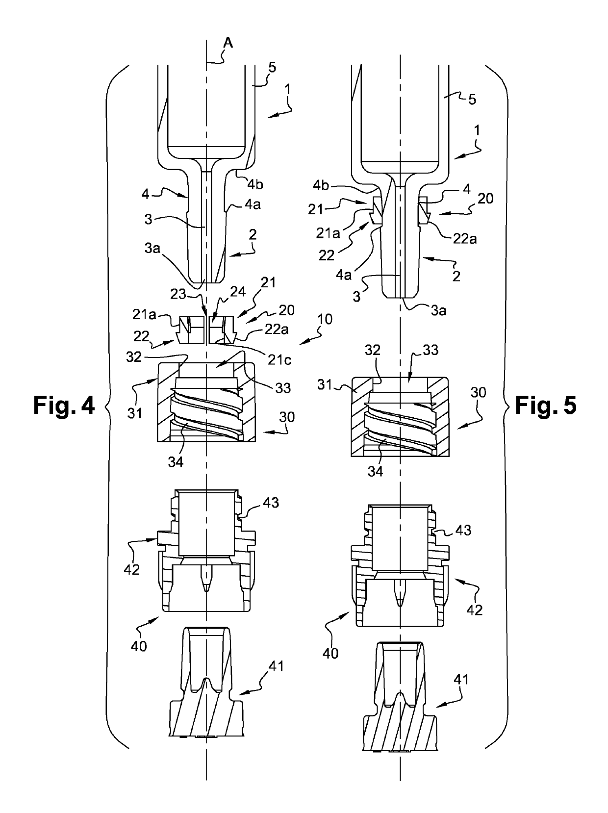 Adaptor for a drug delivery device and method for mounting said adaptor thereon