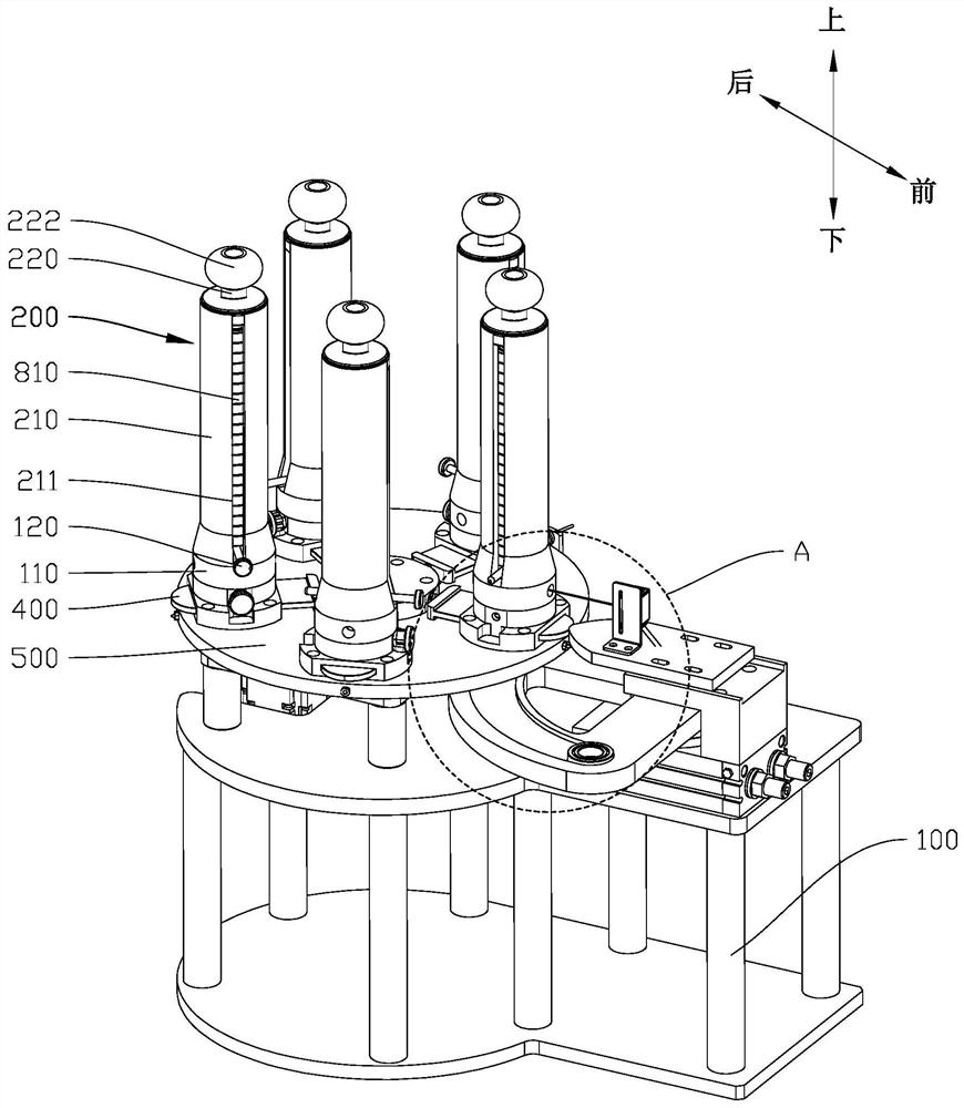 Bearing feeding device and automatic feeding method