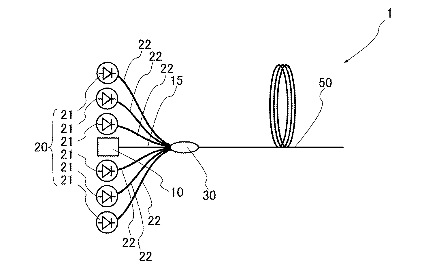 Amplification optical fiber and optical fiber amplifier and resonator using the same