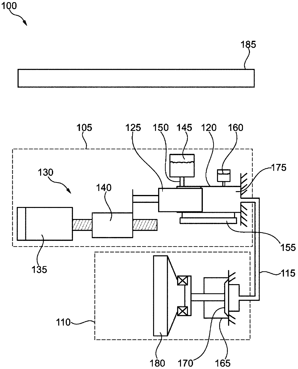 Leak determination on hydraulic clutch actuators