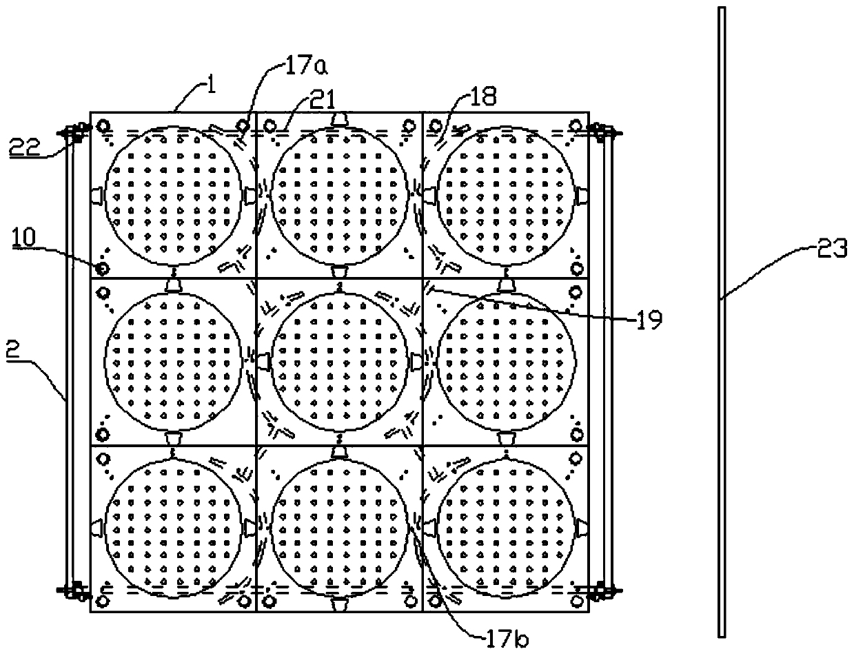 Shallow water area direct burial pipeline fine detection platform and fine detection method