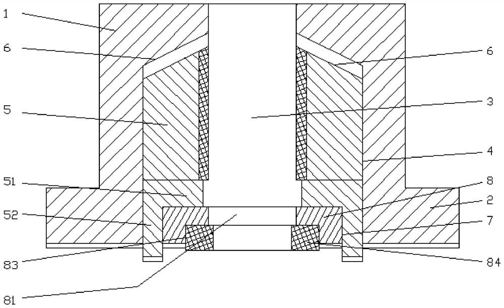 Flange nut for building support