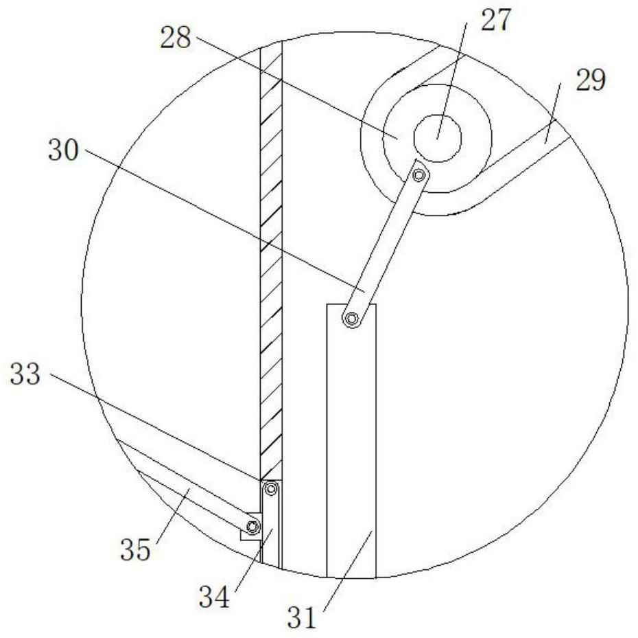 Raw material wall breaking and crushing device for aralia elata capsule production