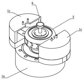 An automatic assembly equipment for crane toy wheels