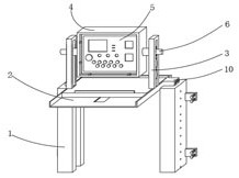 Suspension type industrial personal computer