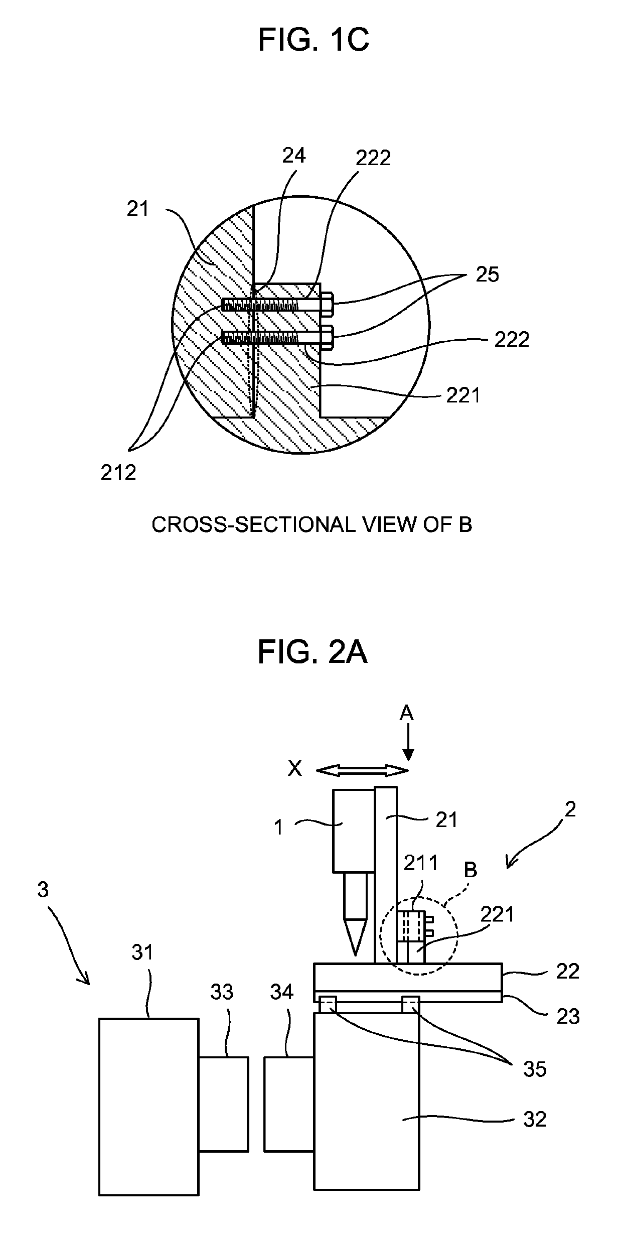 Mounting stand for injection apparatus and injection molding apparatus