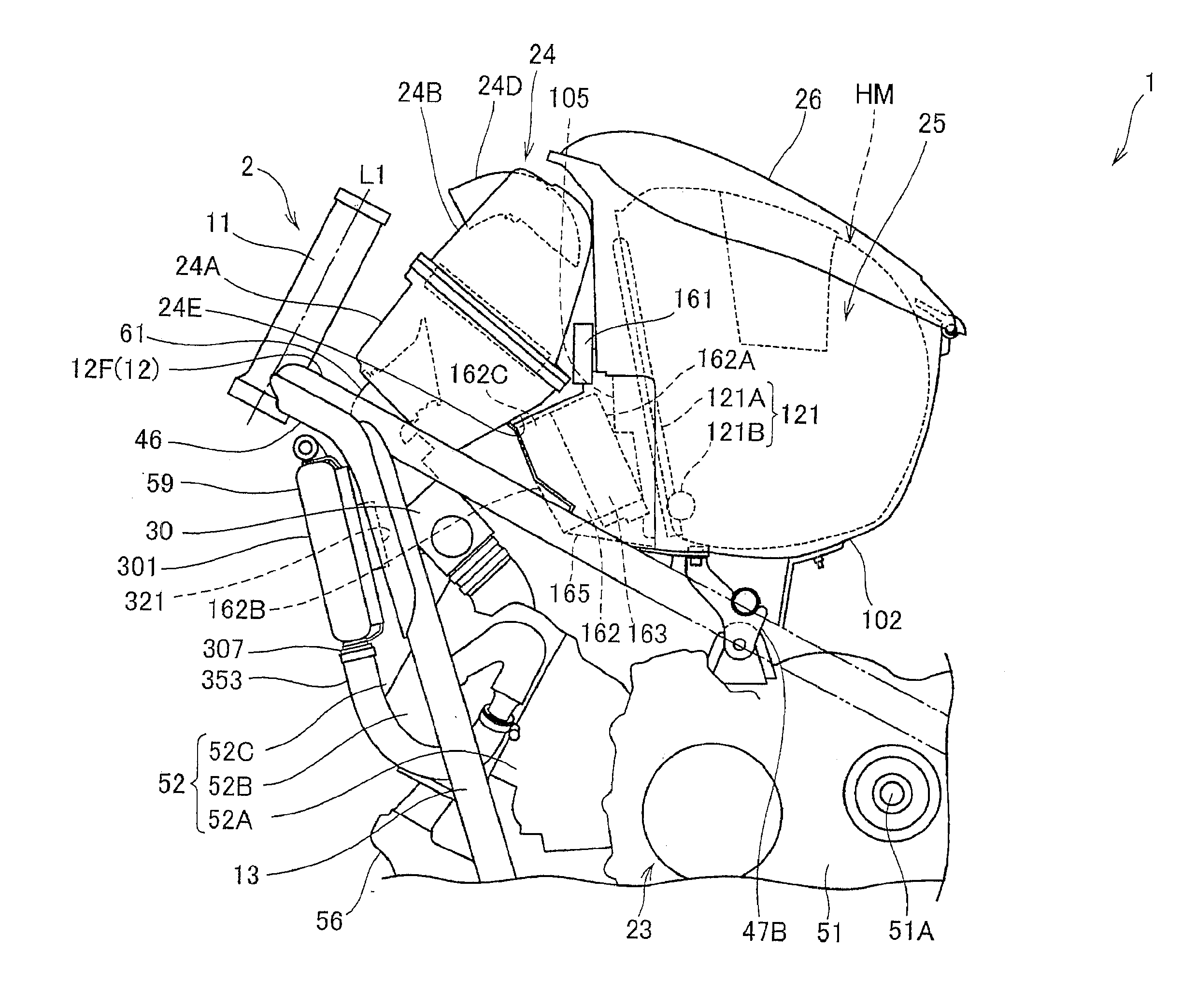 Saddle type vehicle