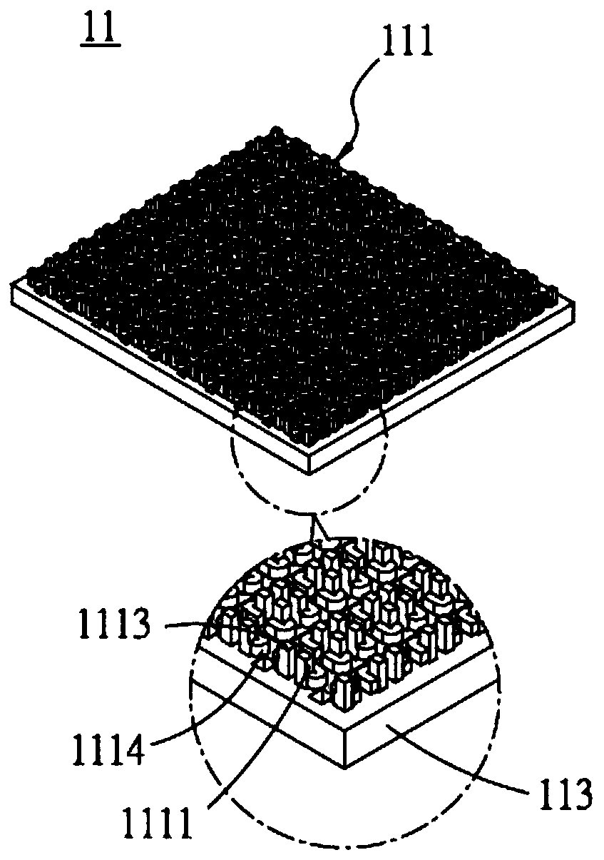 Chip package structure semi-finished product, module, and fabrication method of chip package structure semi-finished product