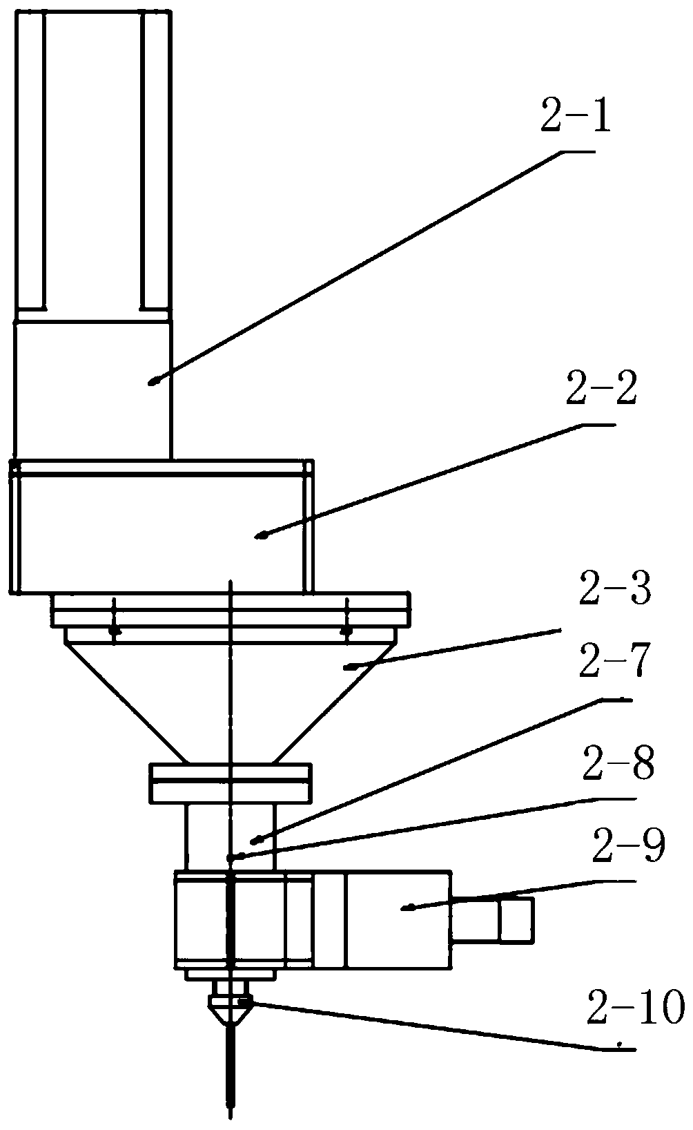 Variable-precision screw-extruding additive manufacturing equipment with stirring and anti-blocking functions