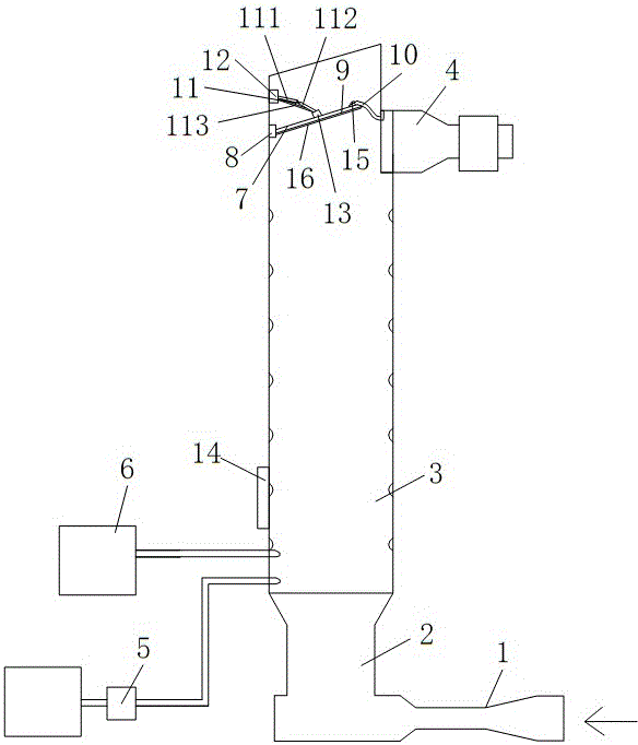 Improved semi-dry process desulfurization tower