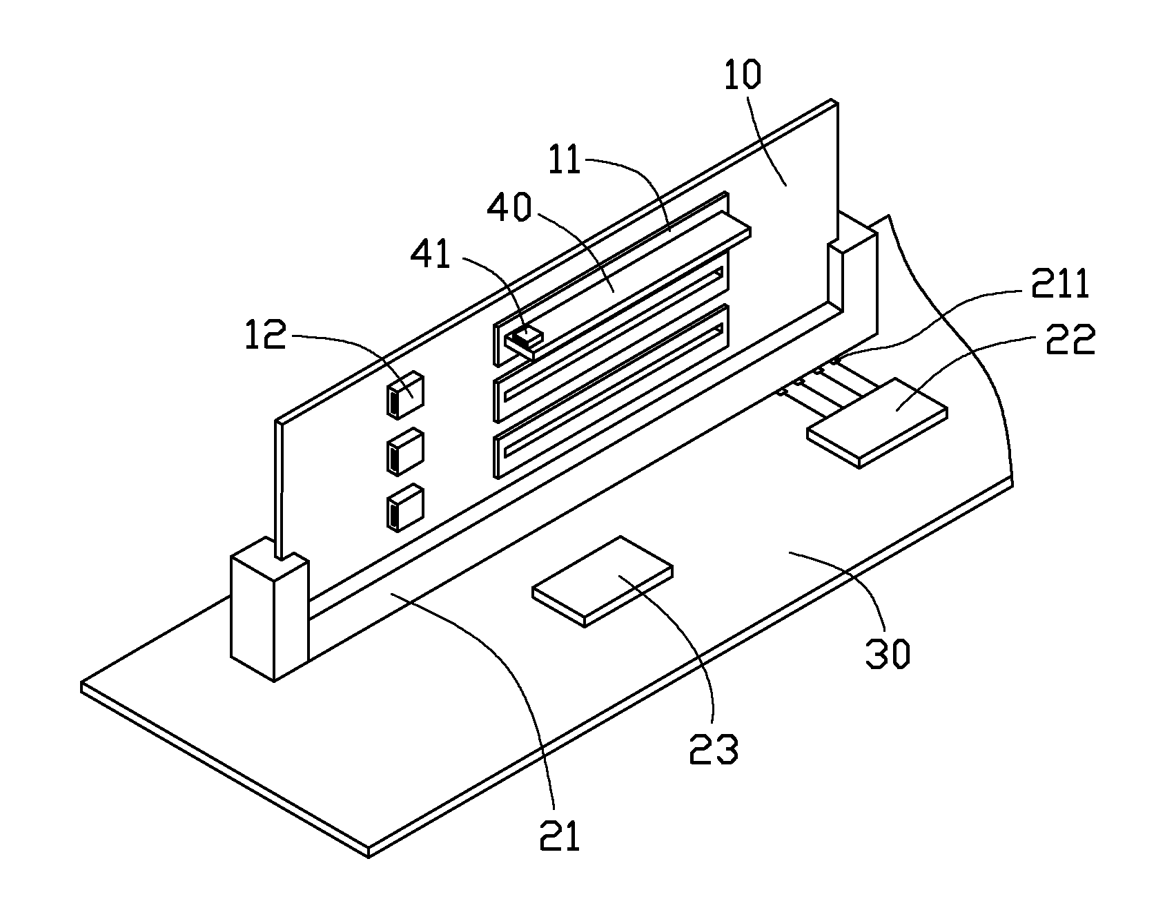 Expansion apparatus for serial advanced technology attachment dual in-line memory module and motherboard for supporting the expansion apparatus