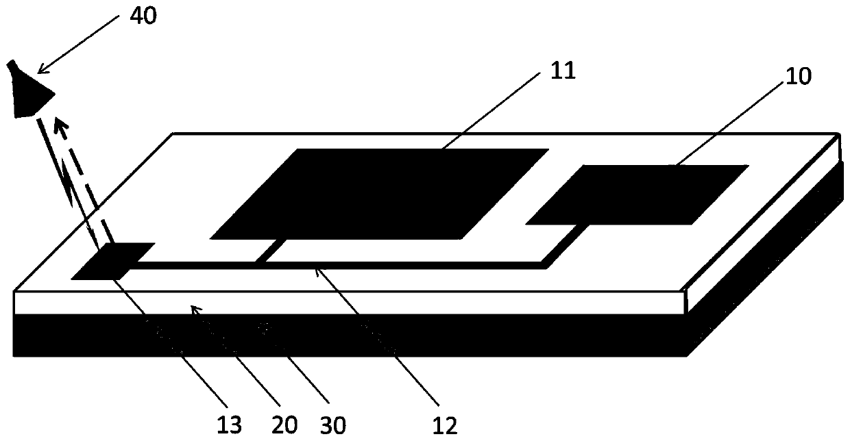 Passive wireless temperature crack binary sensor array based on microstrip antenna