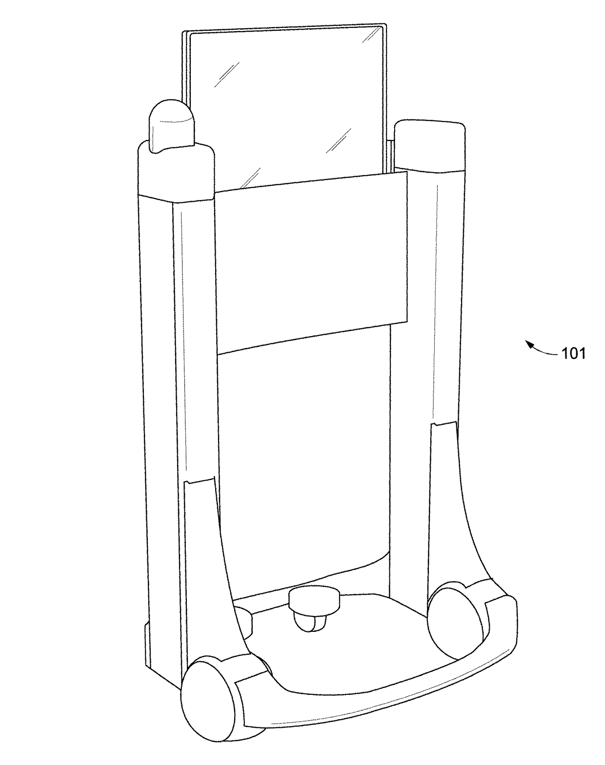 Convertible telepresence robot