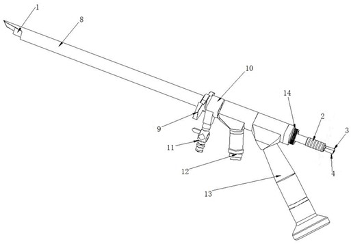 A fence-type bone cement spinal fusion device adopting balloon molding