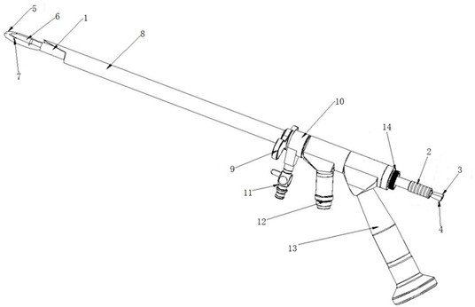 A fence-type bone cement spinal fusion device adopting balloon molding