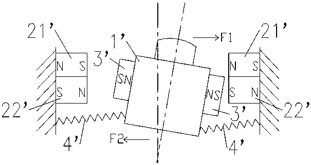 Two-axis anti-shaking pan-tilt and camera device