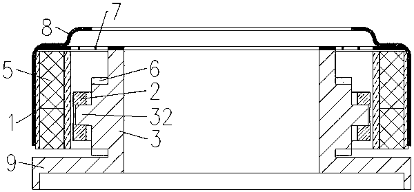 Two-axis anti-shaking pan-tilt and camera device