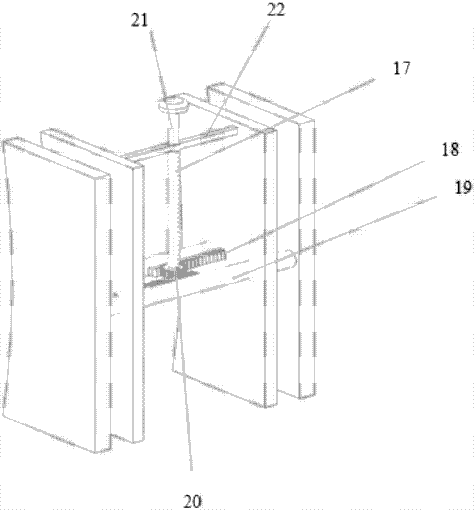 Engine crankshaft circular bead laser cladding repairing device and method