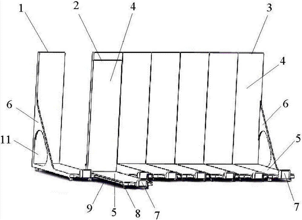 Assembled drawing bookshelf