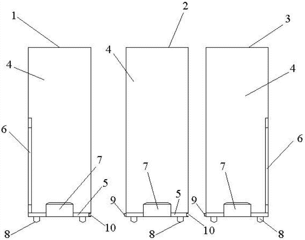 Assembled drawing bookshelf