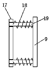 Sewage treatment device for cyclopropanecarboxylic acid synthesis