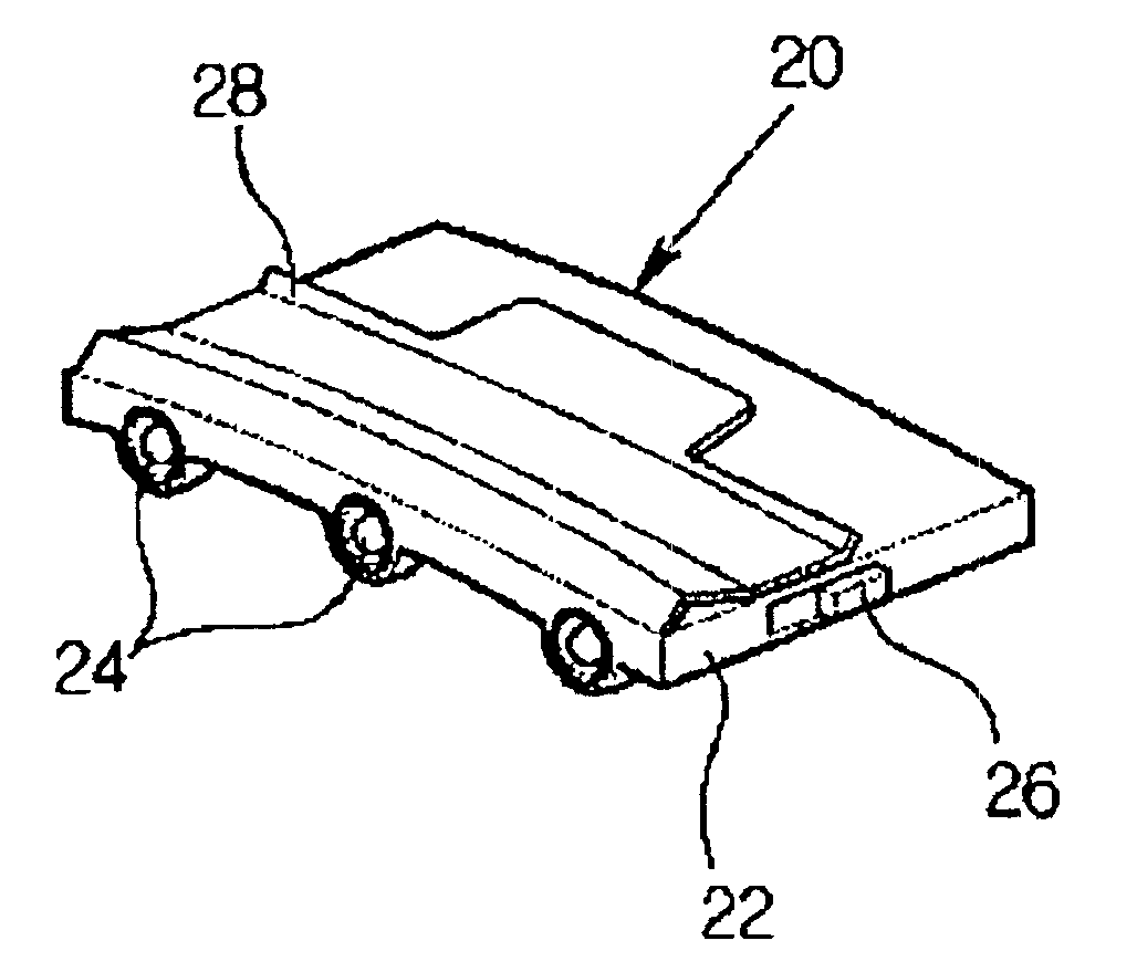 Clip type light detachably coupled with cap