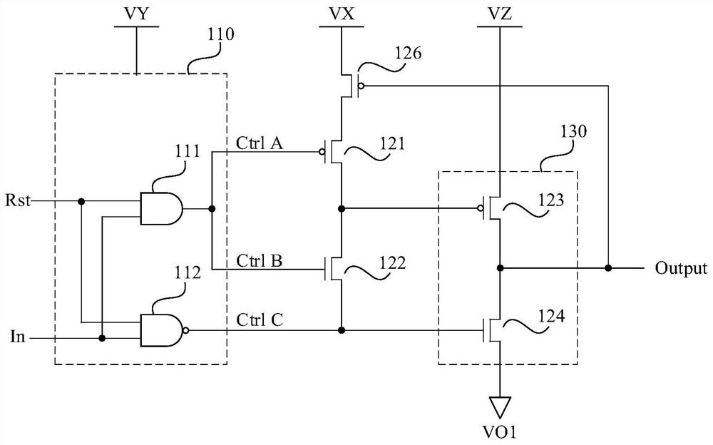 Dynamic control conversion circuit