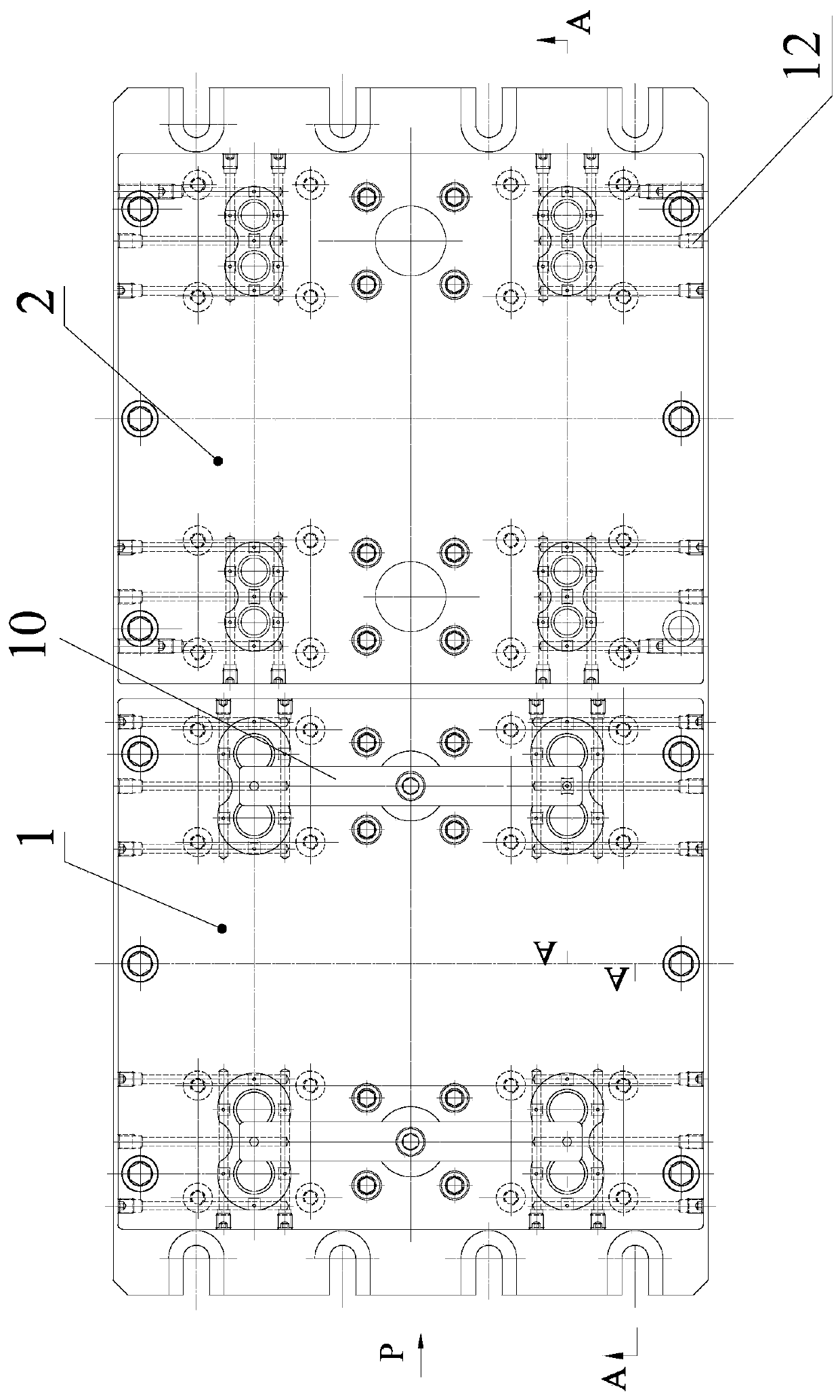 Combined pneumatic machining fixture suitable for various shaft sleeves