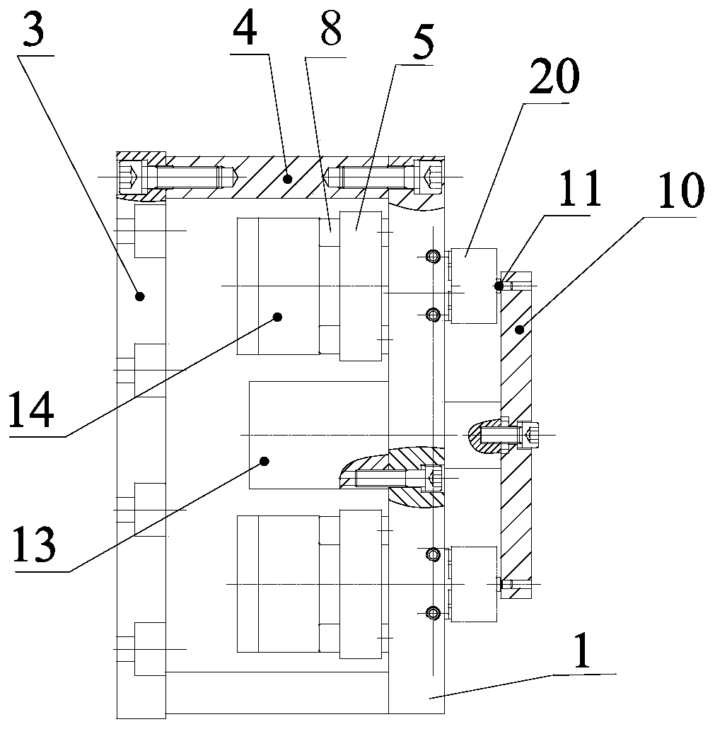 Combined pneumatic machining fixture suitable for various shaft sleeves