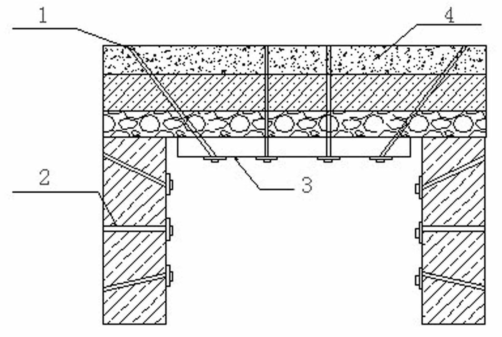 Supporting method of laneway under multiple goafs in ultra-close coal seam group