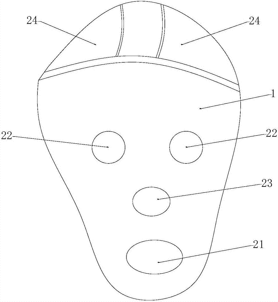 Craniofacial contour surgery simulation teaching aid