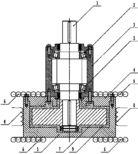 Wind heating device based on magnetorheological effect and heating method thereof