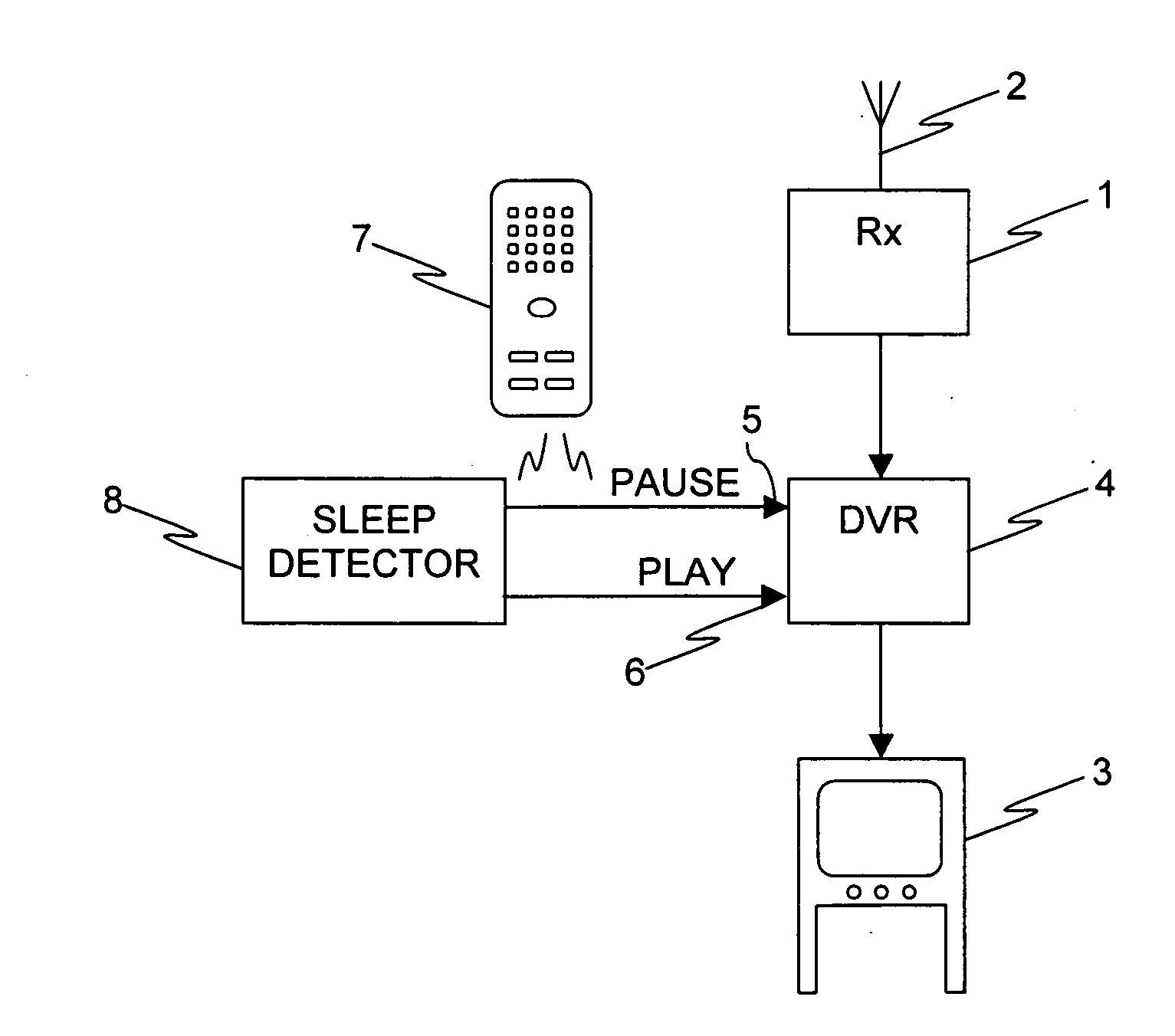 Television viewing apparatus