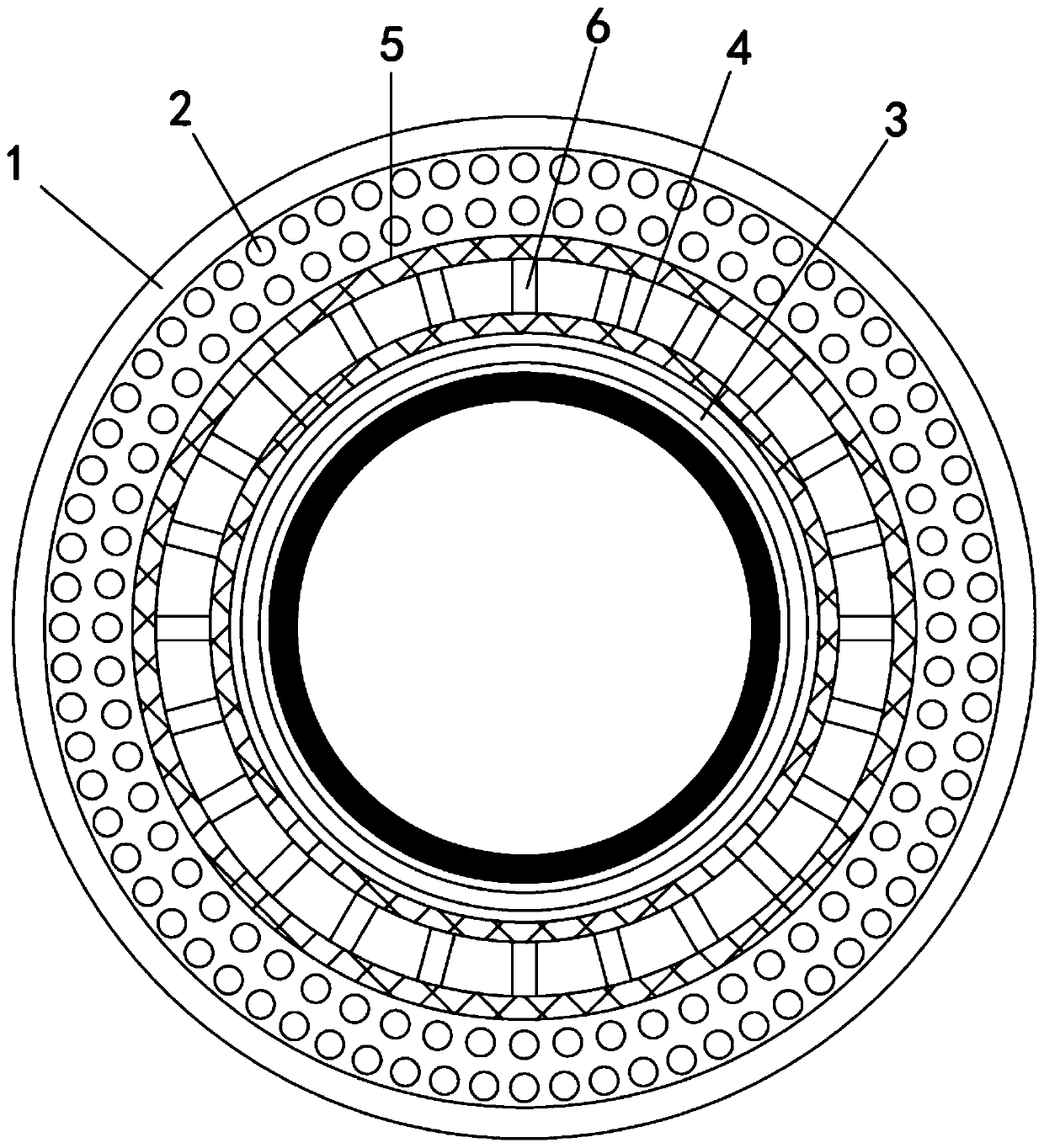 Cofferdam blasting method for reducing water damage